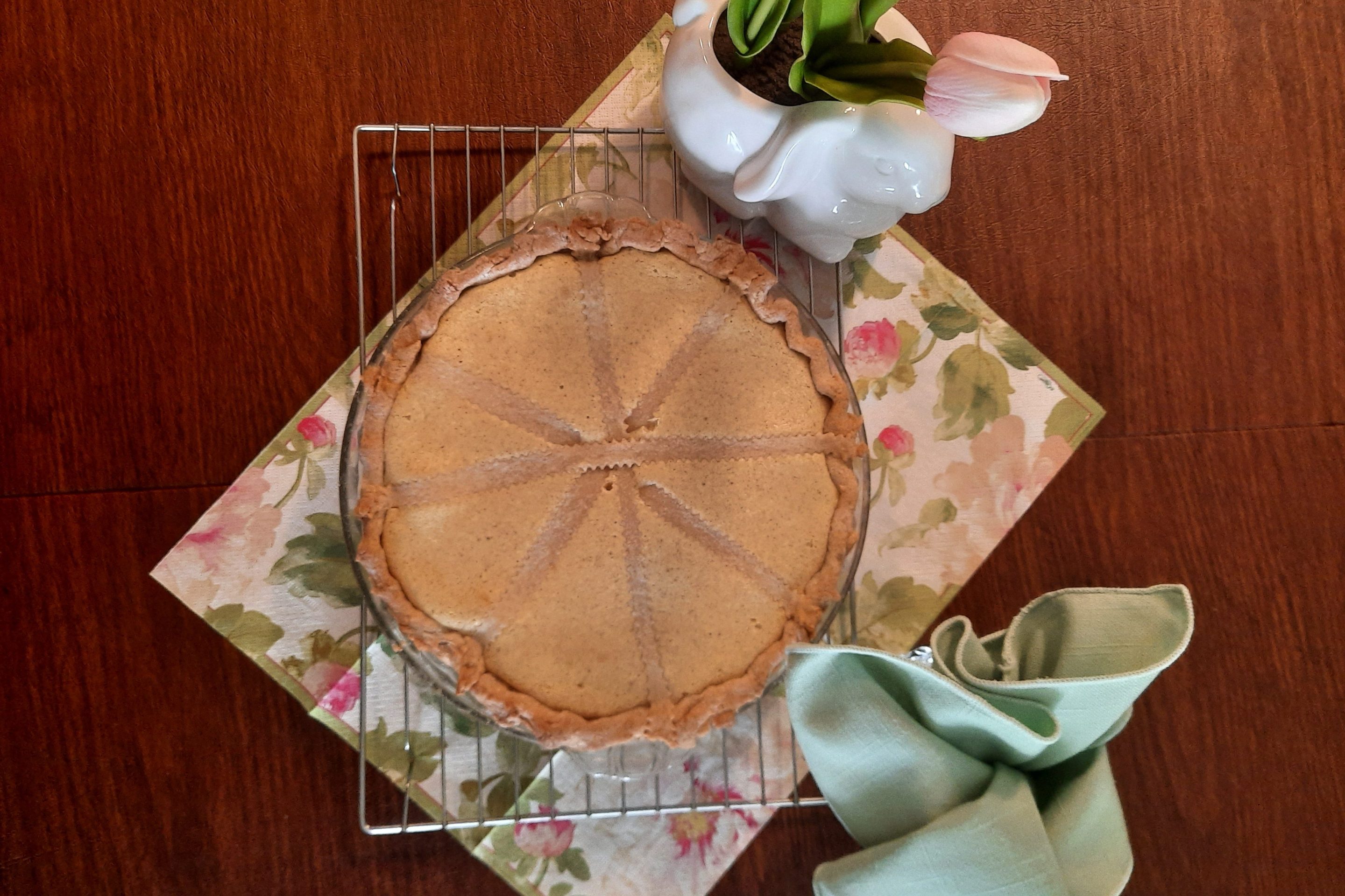 Ricotta and citron pie is the perfect addition to your Easter table this year.