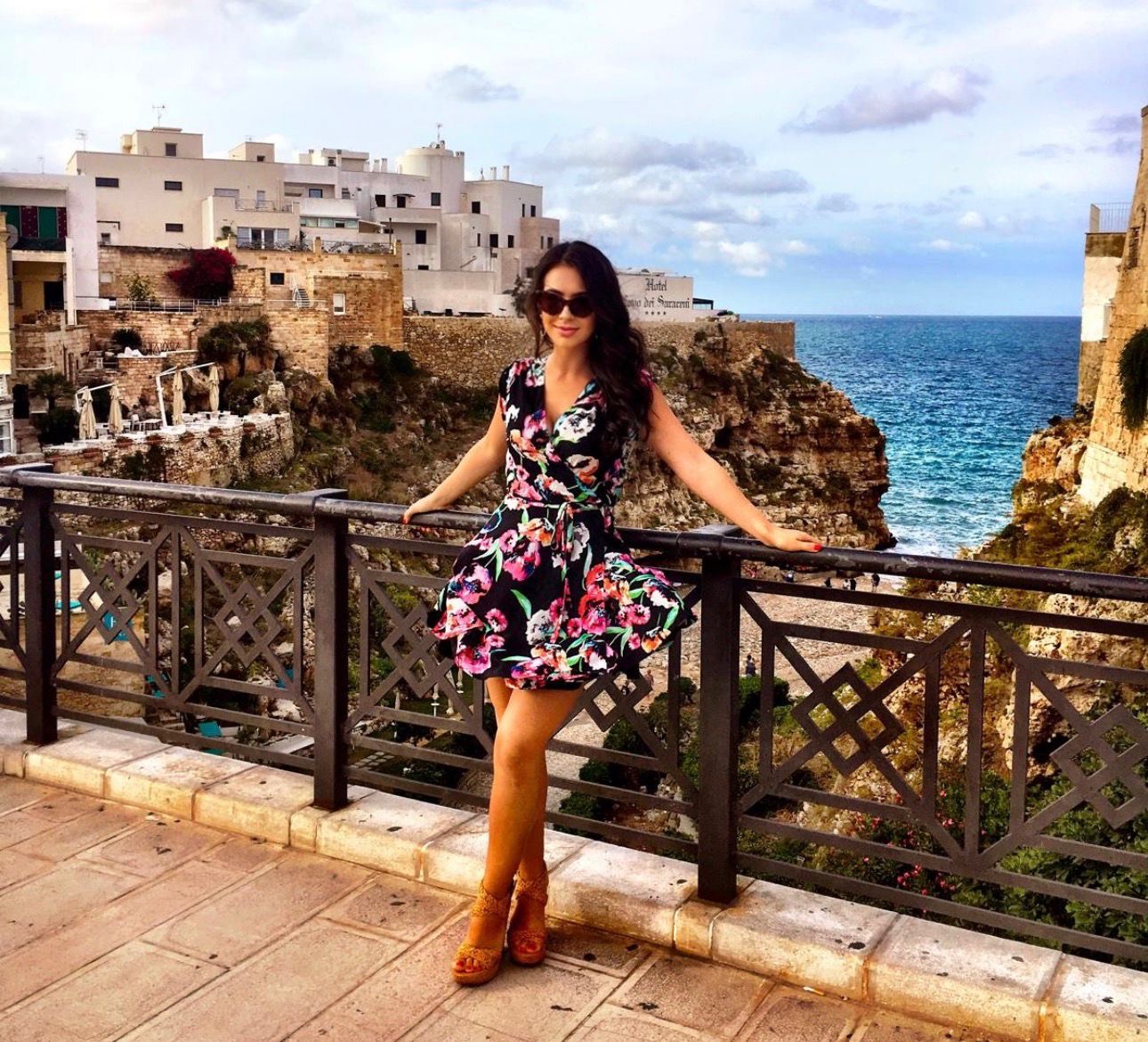 Rossella Rago in her ancestral region of Puglia.