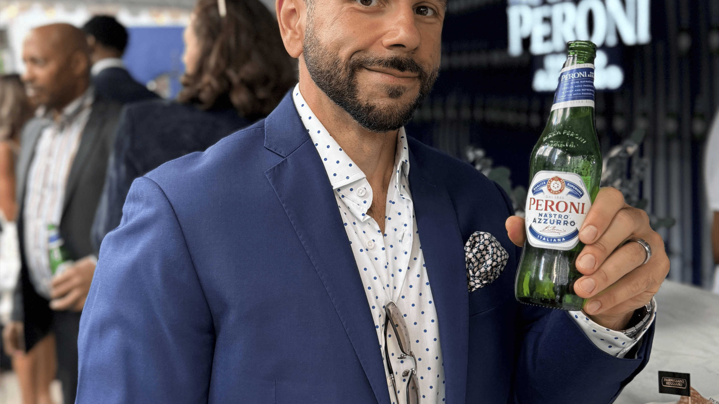 Anthony Zanfini is The Young Nonno.