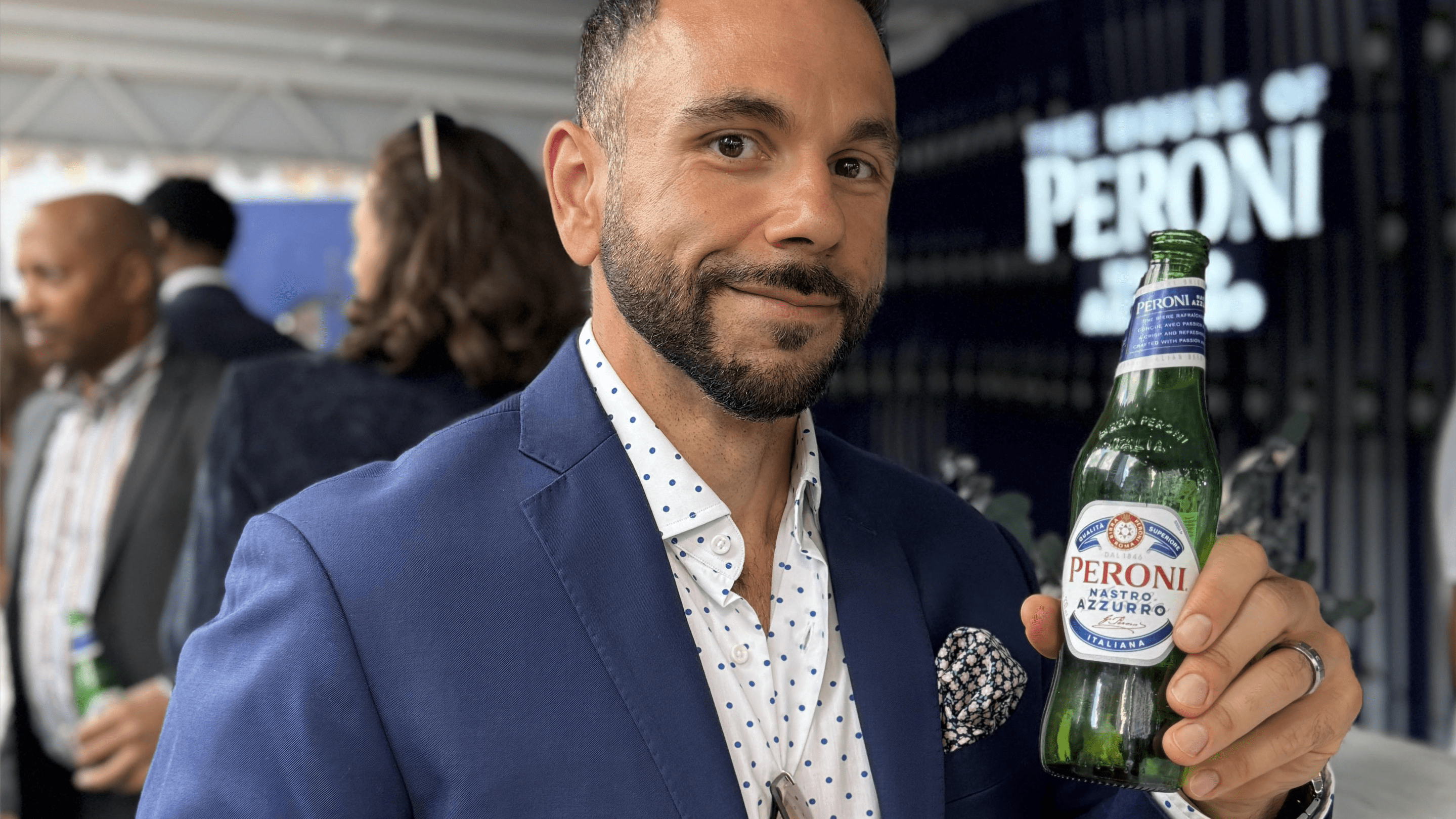 Anthony Zanfini is The Young Nonno.