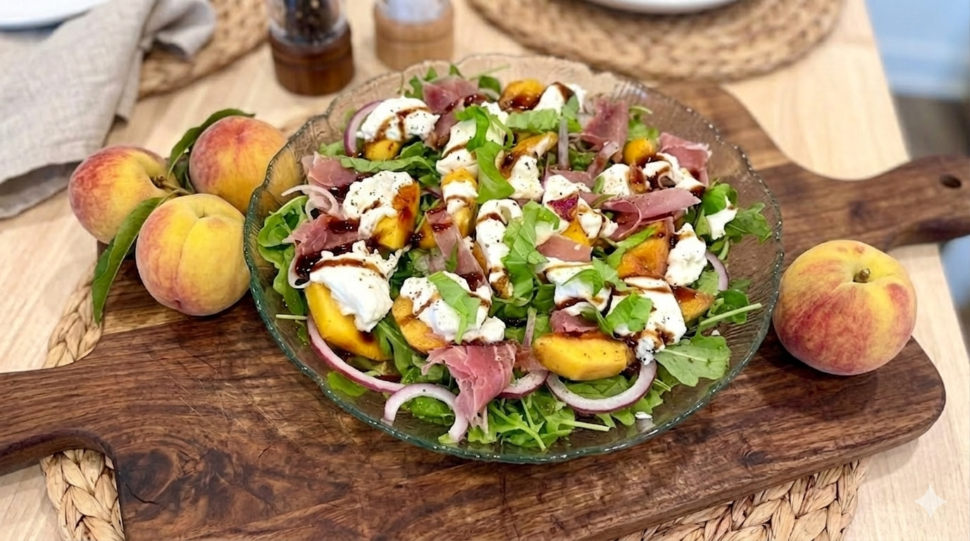 Peachy Summer Salad - Appetito