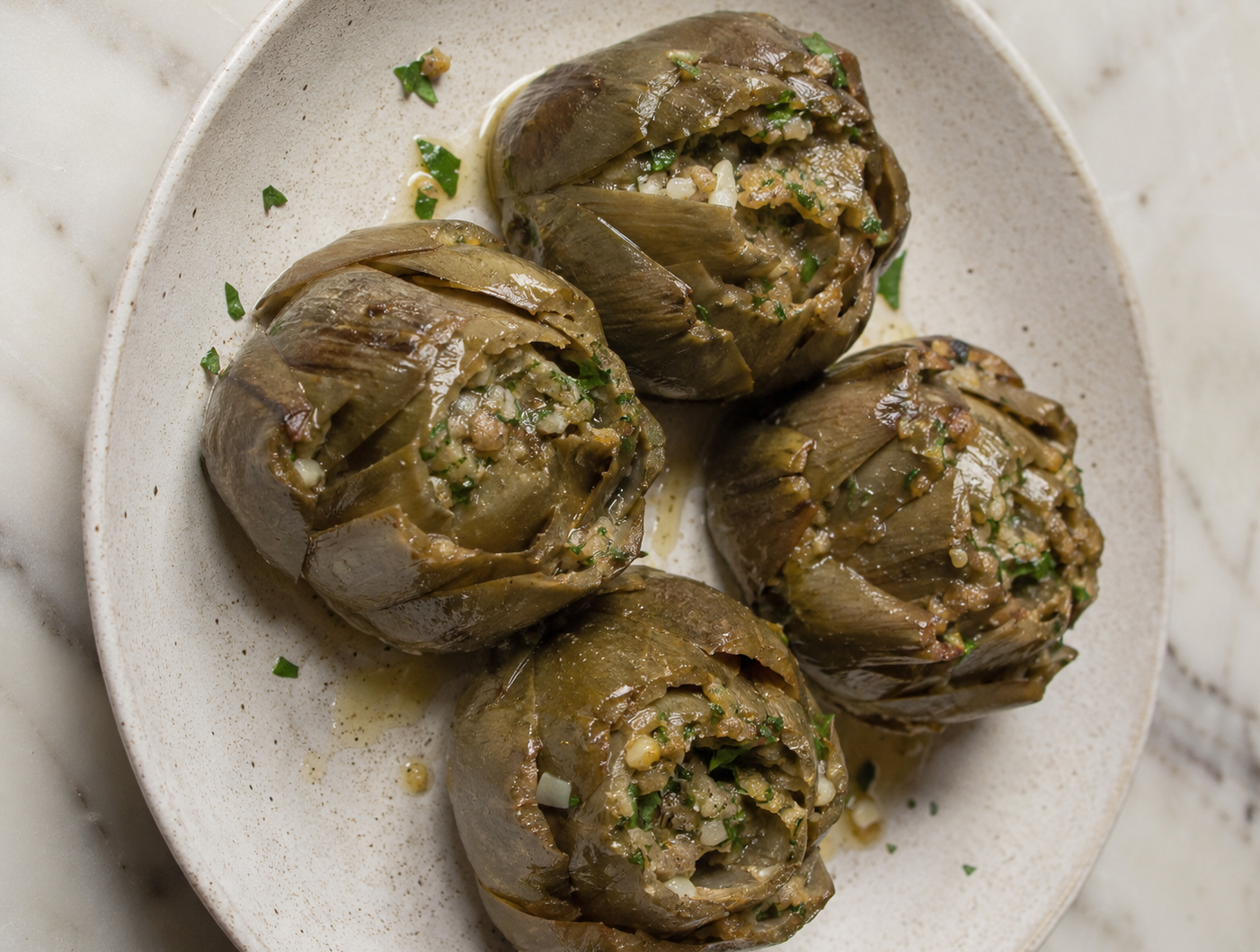 Carciofi Imbottiti: Nonna Pina’s Stuffed Artichokes