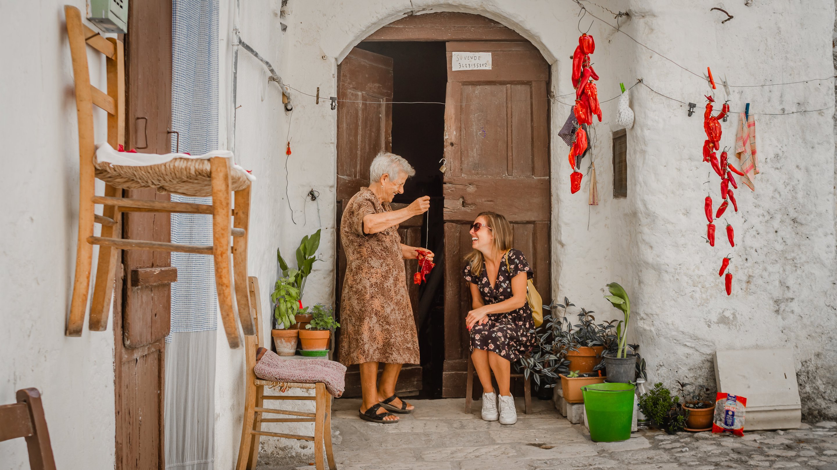Travel Italian Style founder Cassandra Santoro in Mattera.