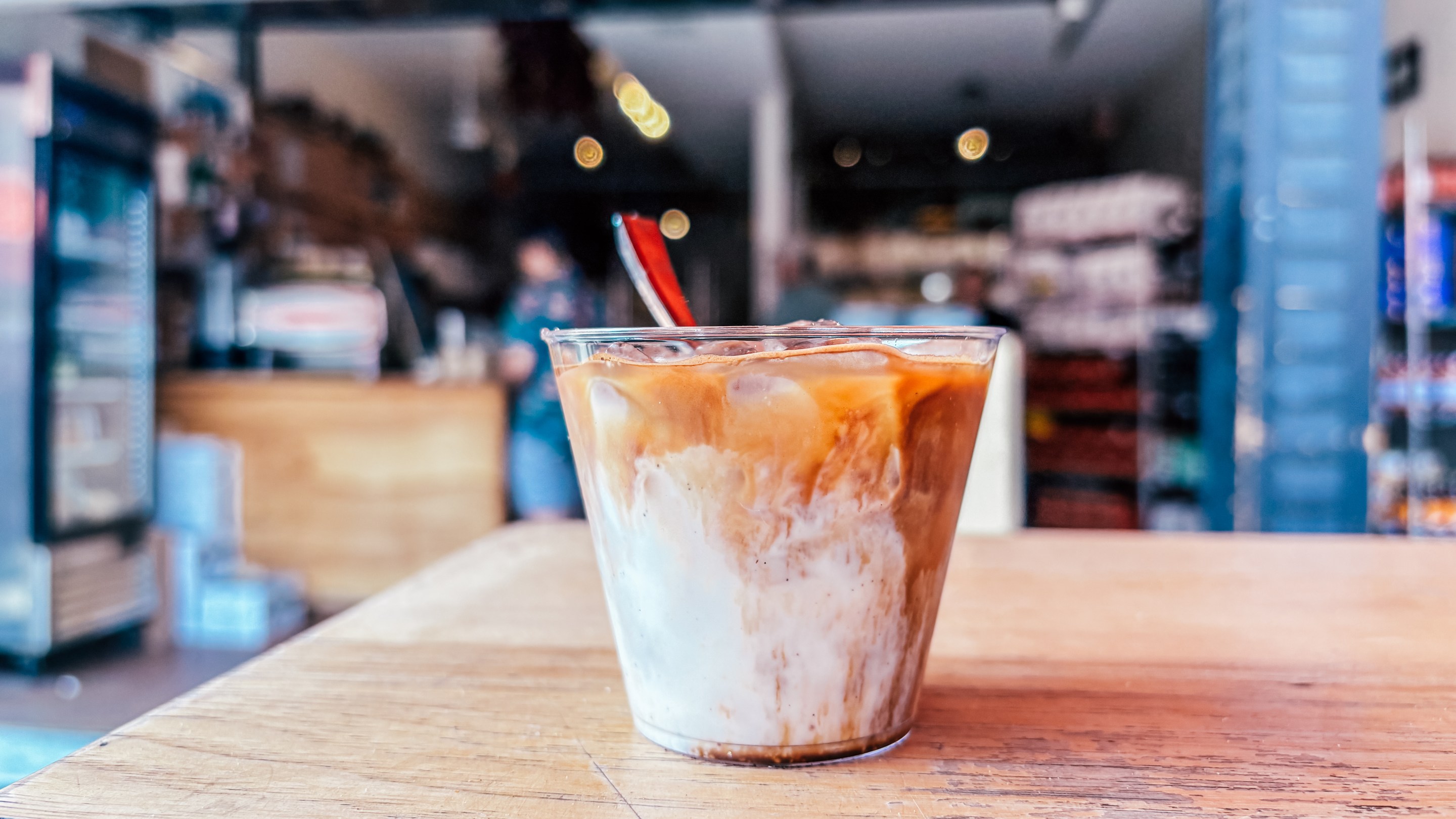 A Caffé leccese at Bread and Salt Bakery in Jersey City, NJ.