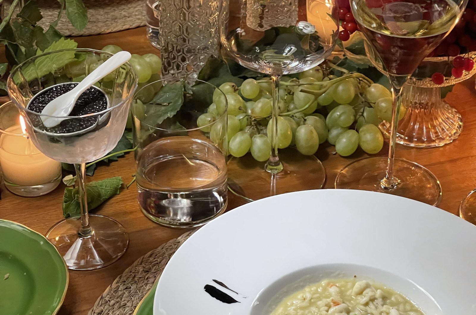 White Truffle and Mushroom Risotto with Pozzi Rice