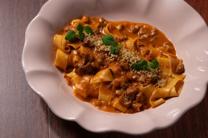 Pappardelle al ragù is among the classic Italian dishes featured on Rosselli's opening menu. Photo credit: Jonni Scott