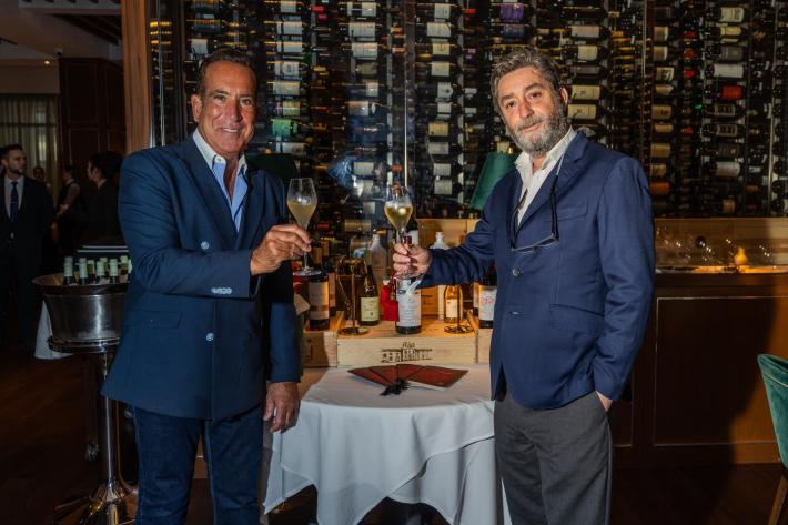 Thomas Angelo (left) and Gonzalo Iturriaga de Juan