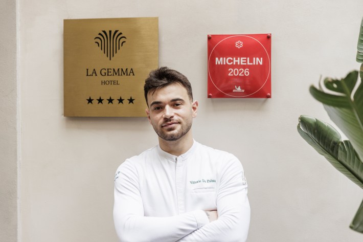 Resident Chef Vittorio De Palma at Hotel La Gemma in Florence.
