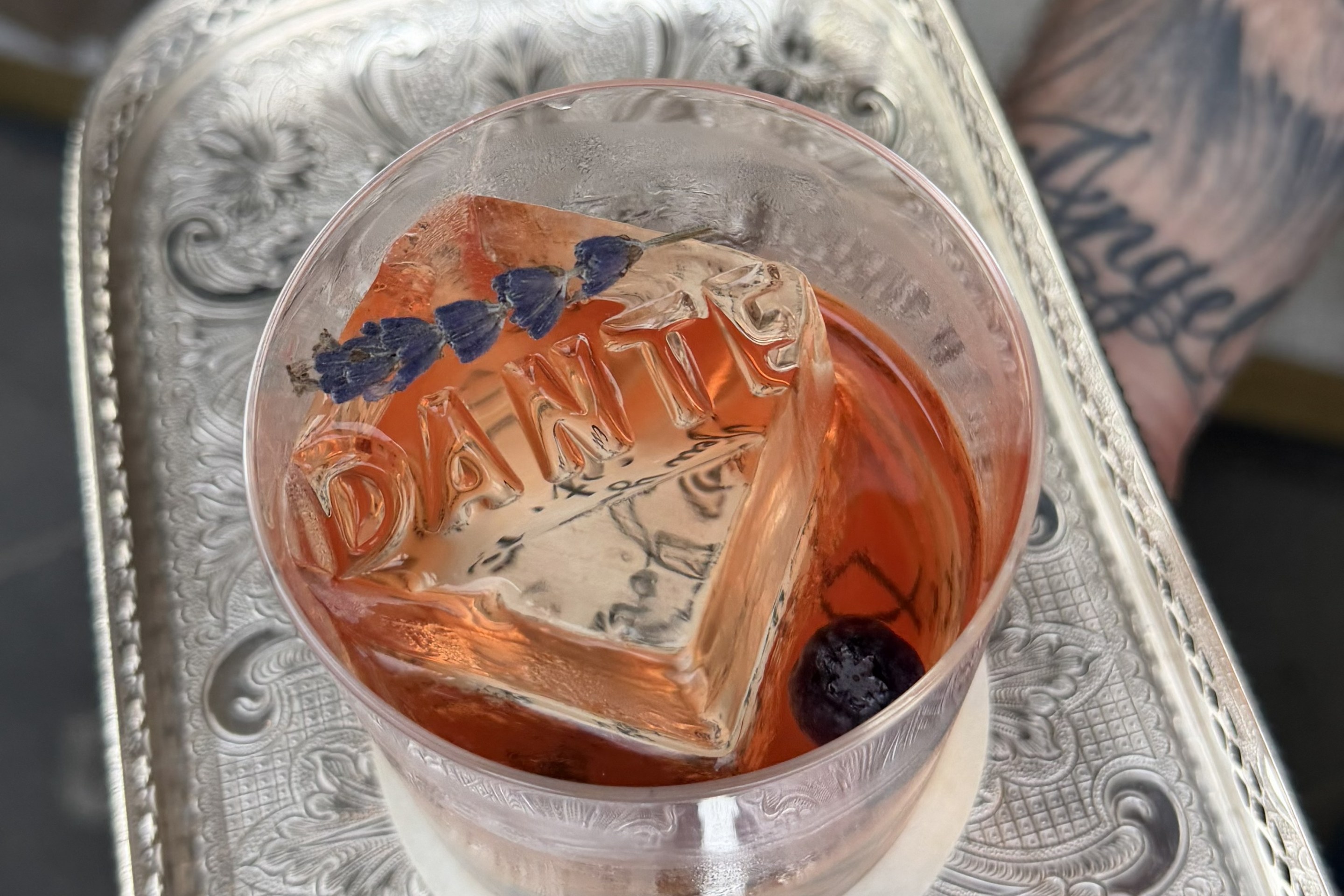 Blueberry Lavender Negroni from Dante Aperitivo