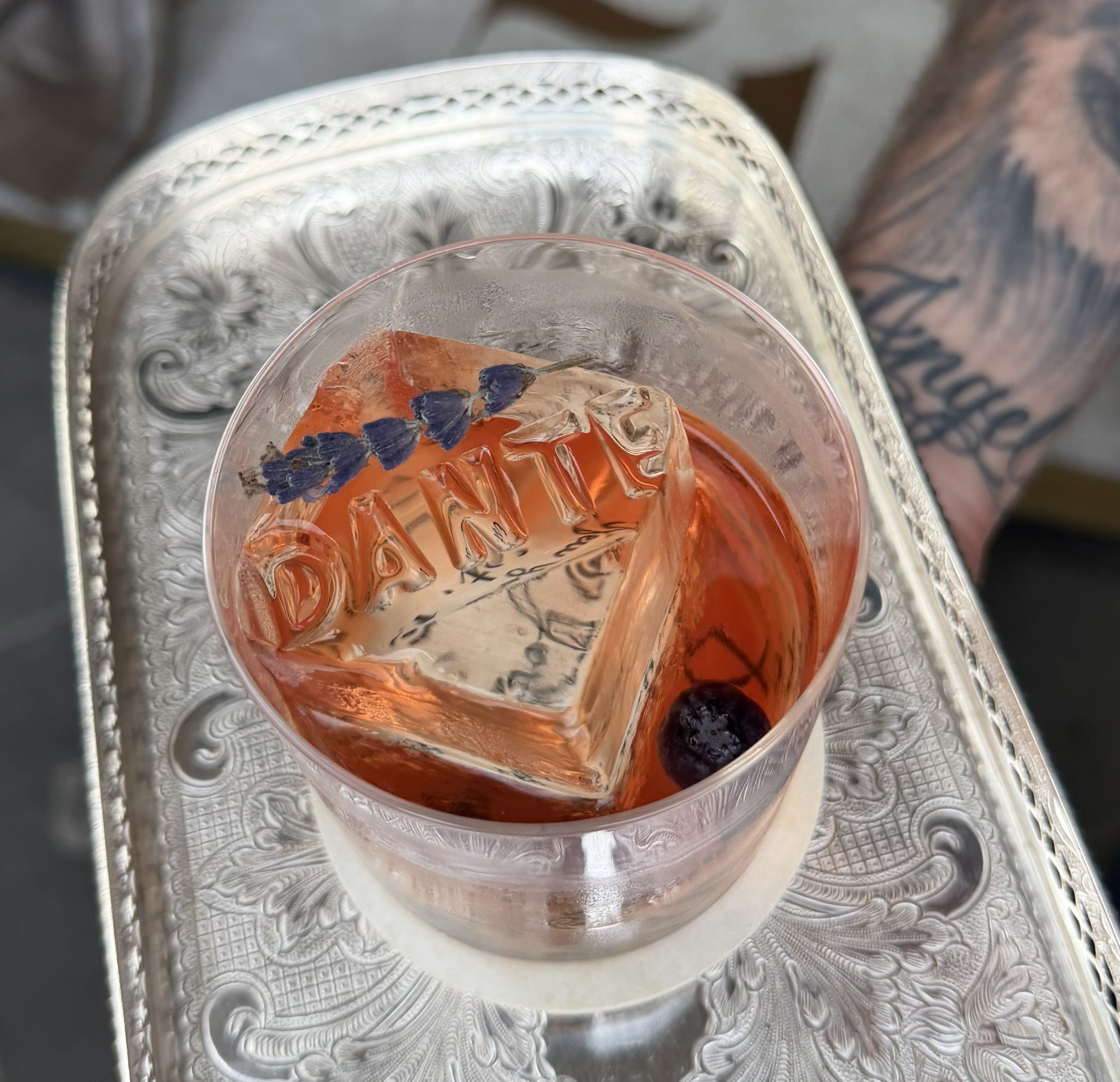 Blueberry Lavender Negroni from Dante Aperitivo