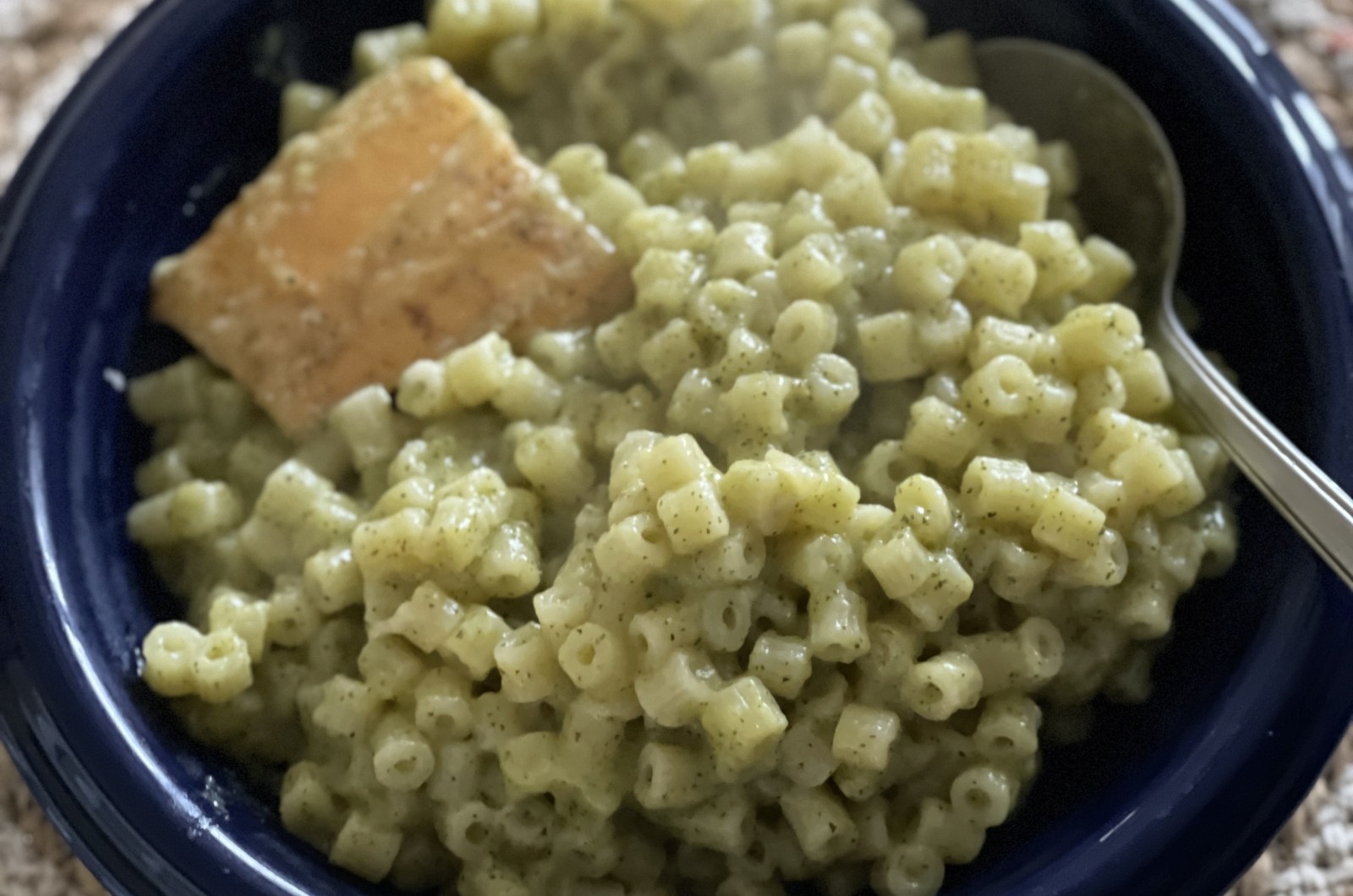 Ditalini with Spinach