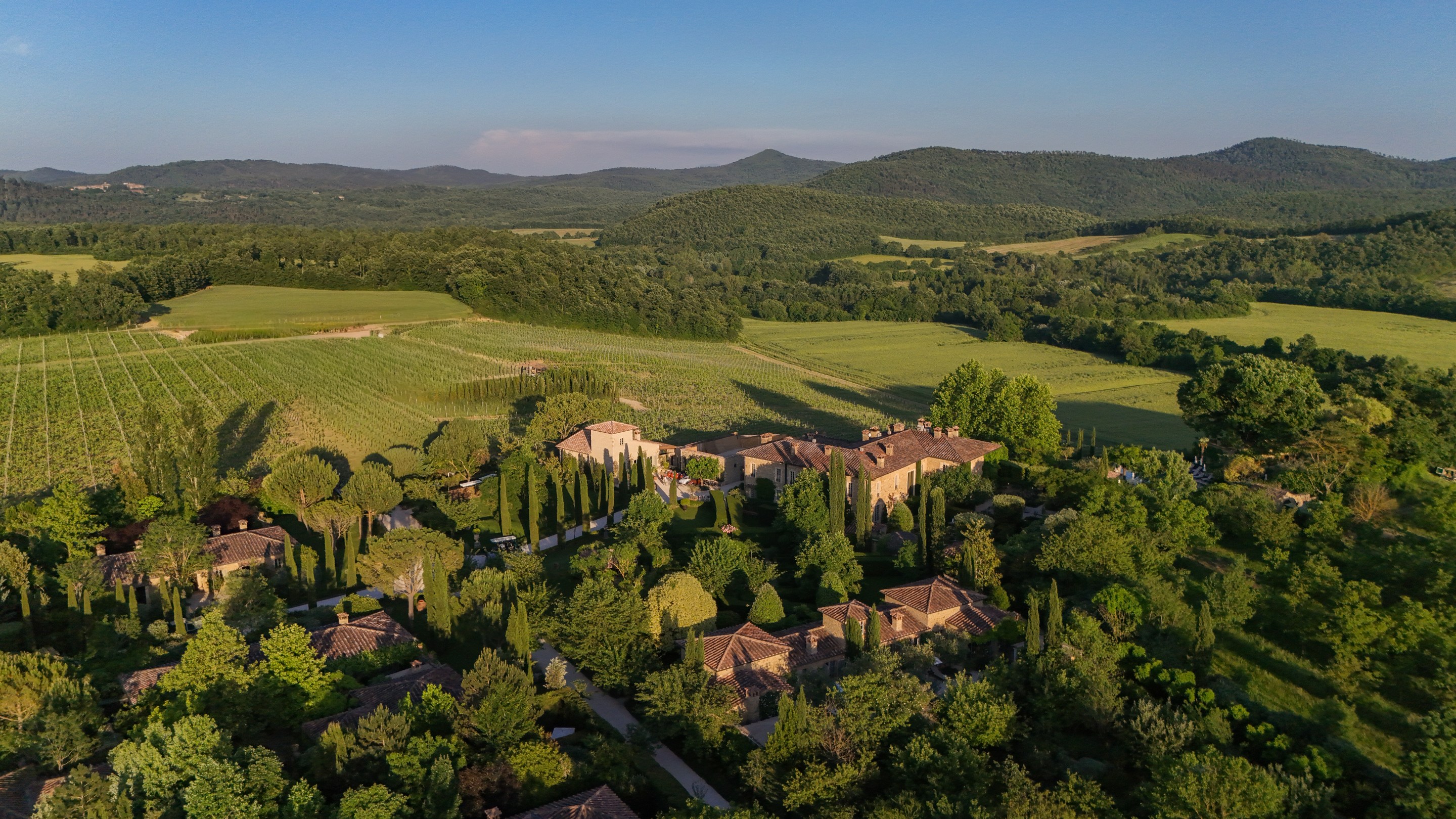 bird’s-eye view of Borgo Santo Pietro