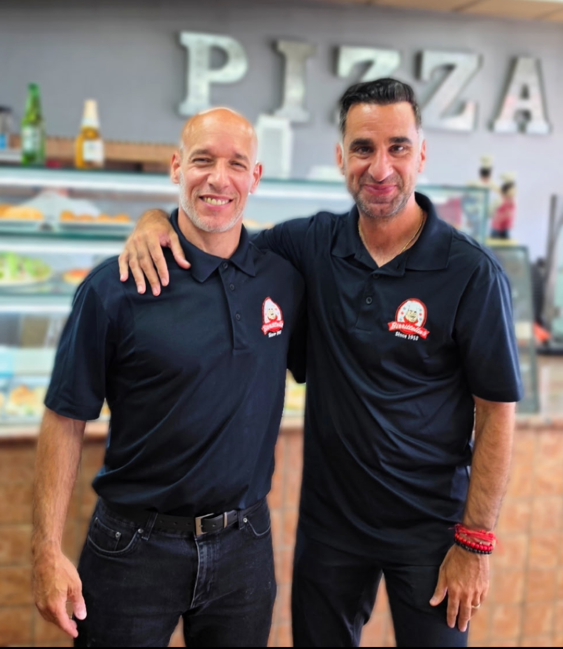 Ernesto Capello (left) and Vincenzo Conigliaro of Birrittellas's Pizza Dough.