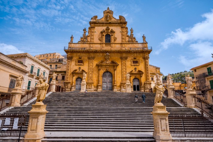 Panoramic view of Modica, Sicily