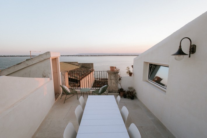 Lula Mare's rooftop terrace
