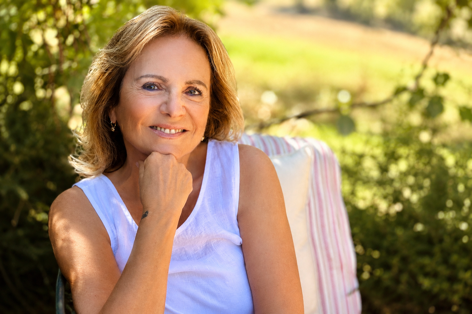 Dr. Silvia Cirri. Photo credit: Podere Conca, Bolgheri