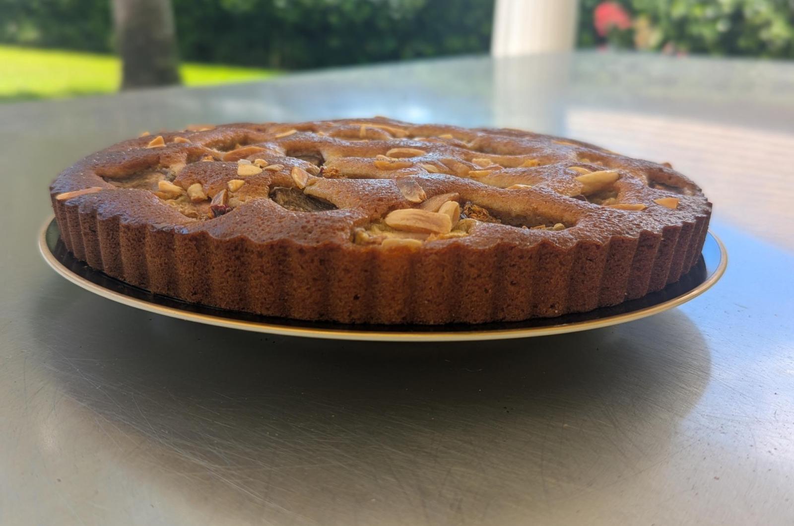 Fig Cake with Olive Oil and Honey