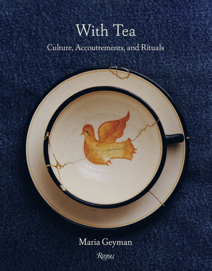 The cover of With Tea by Maria Geyman.