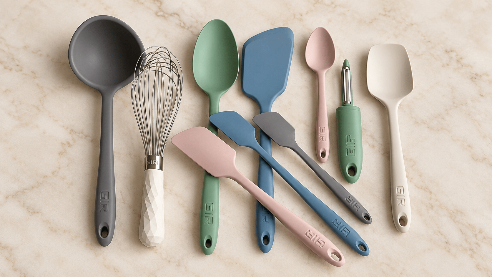 GIR 10-piece kitchen utensil set in assorted colors