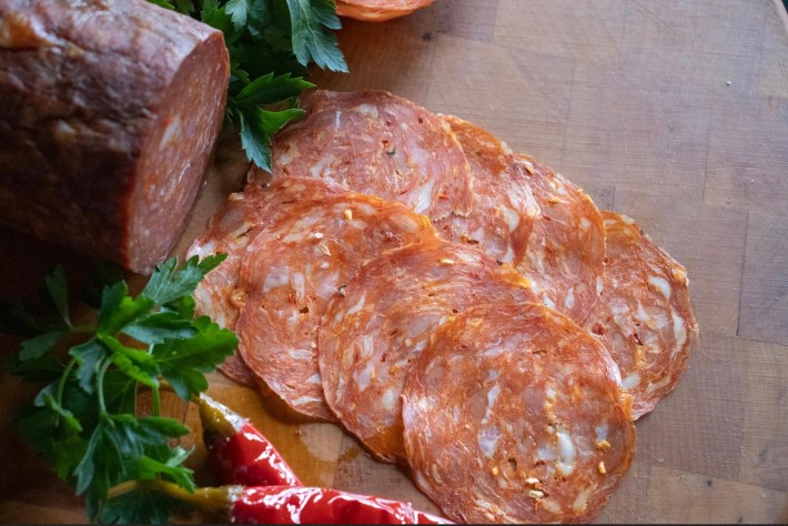 Silced Italian meats
