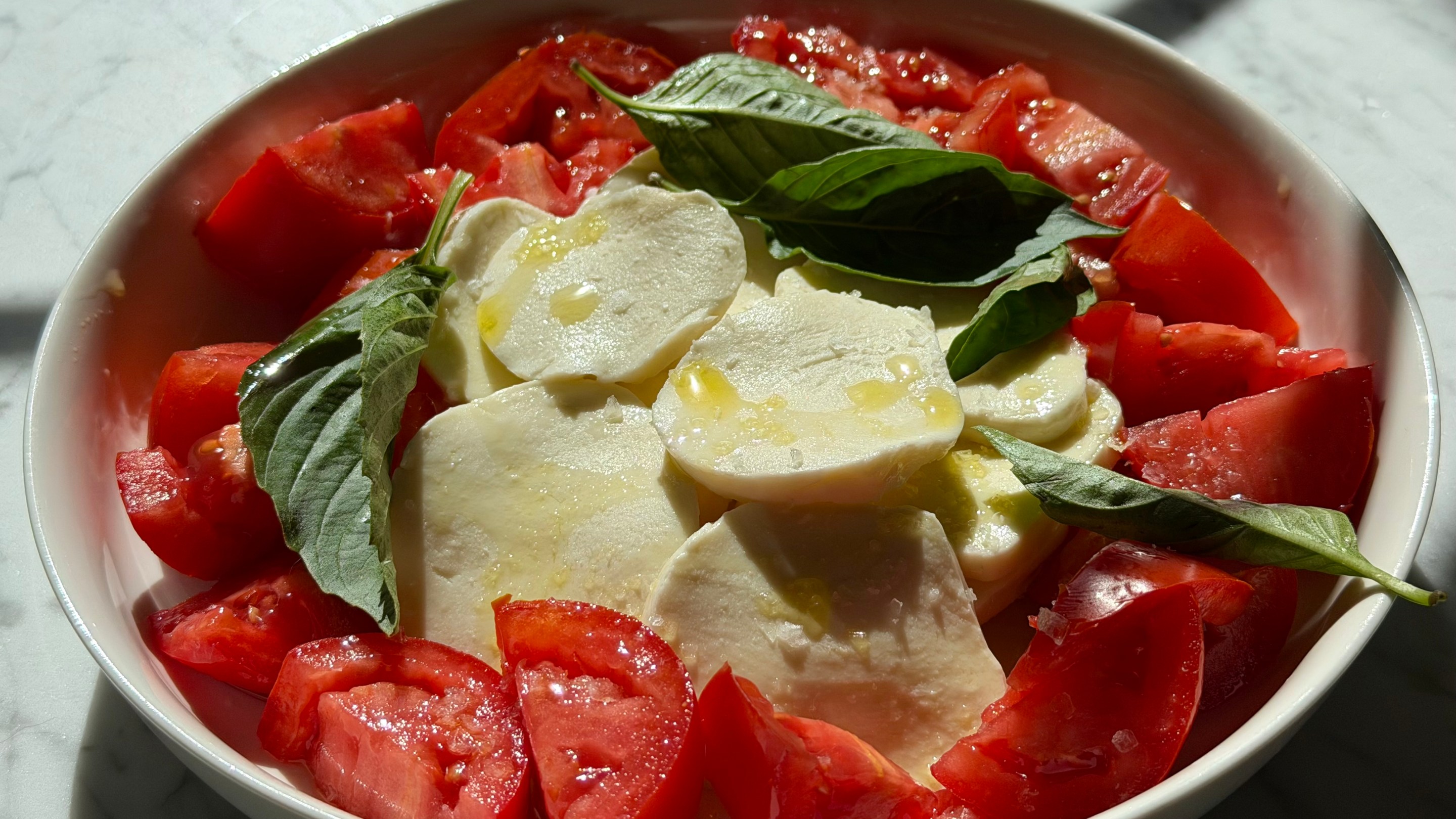 Caprese salad from Joanna Moeller.