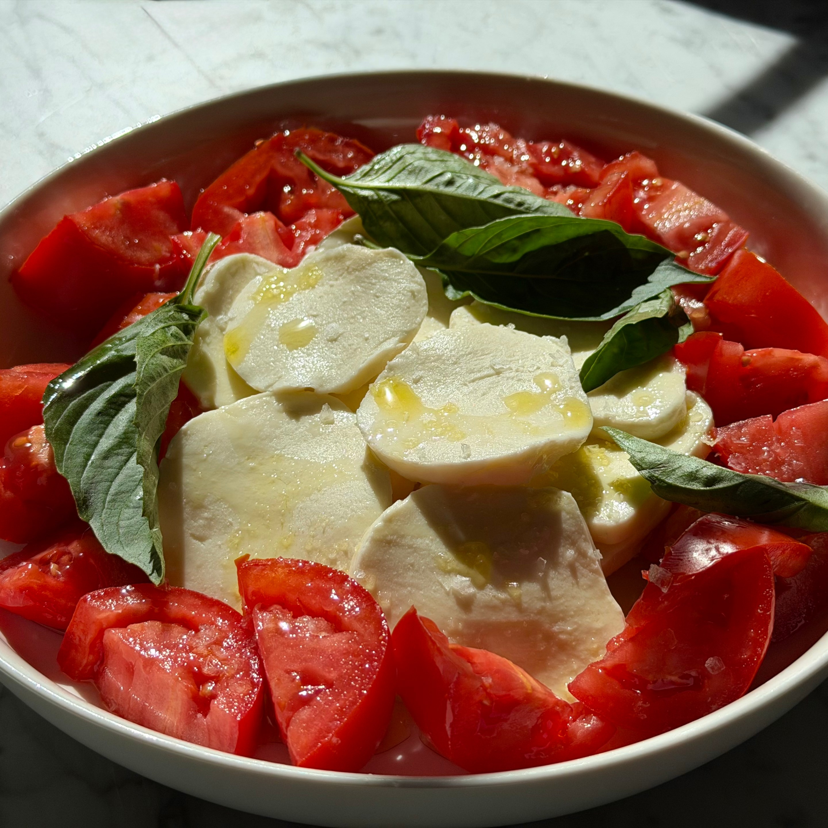 Caprese salad from Joanna Moeller.