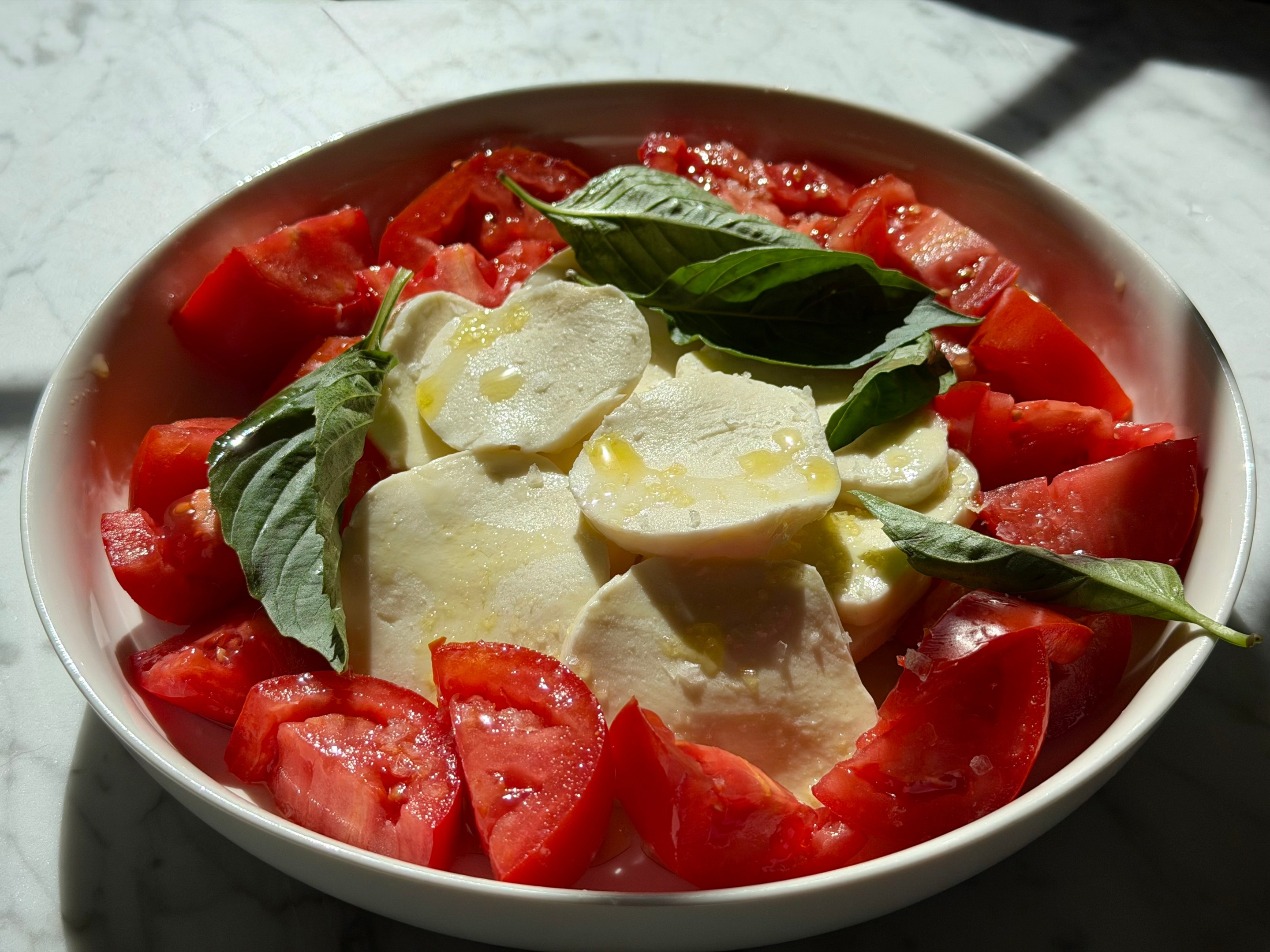 Caprese salad from Joanna Moeller.