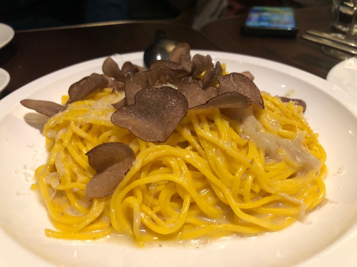 Handmade Tagliolini Truffle Pasta at Pici Pasta Bar,
