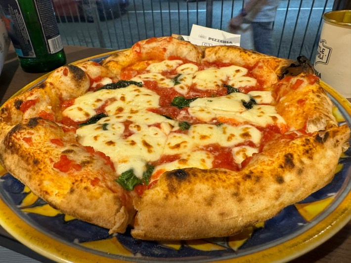 Pizza Neapolitan at Little Napoli Pizzeria. Photo: Suzanne Ayer Storms