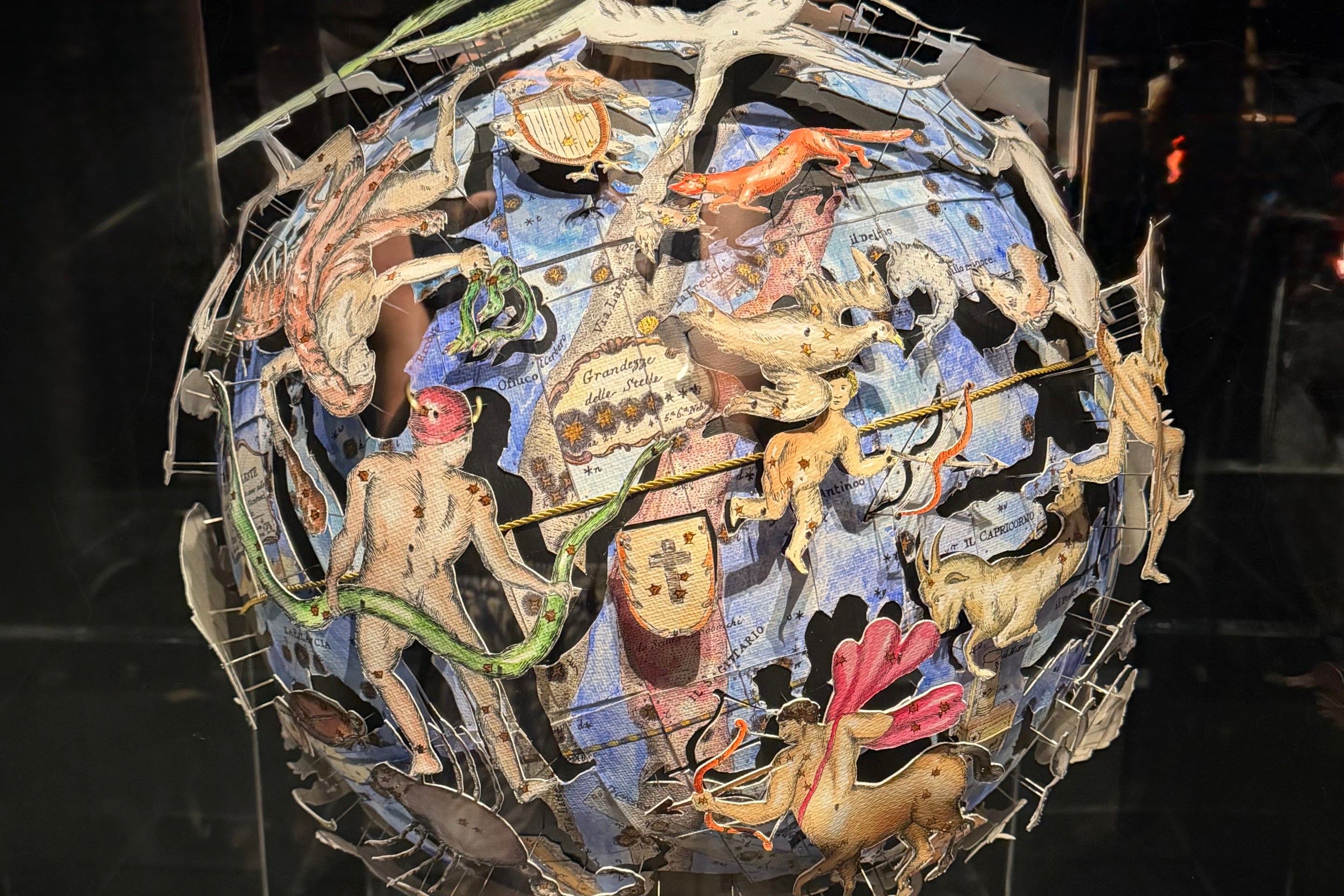 Pietro Ruffo’s Constellation Globe at art’otel Rome Via Veneto
