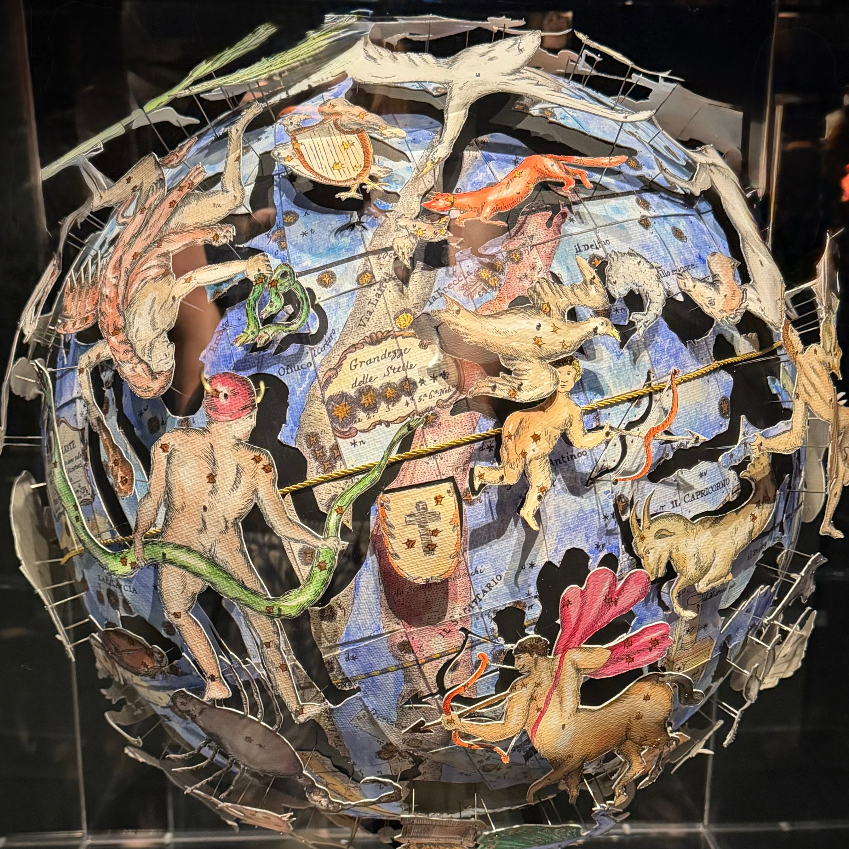 Pietro Ruffo’s Constellation Globe at art’otel Rome Via Veneto