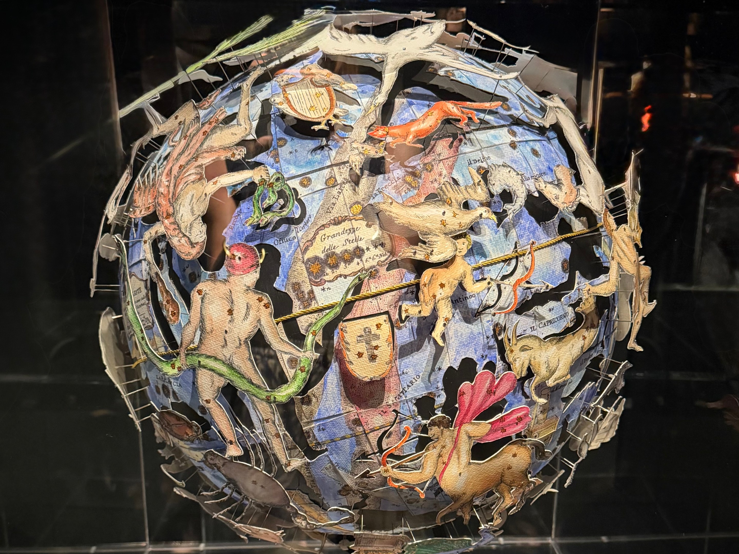 Pietro Ruffo’s Constellation Globe at art’otel Rome Via Veneto