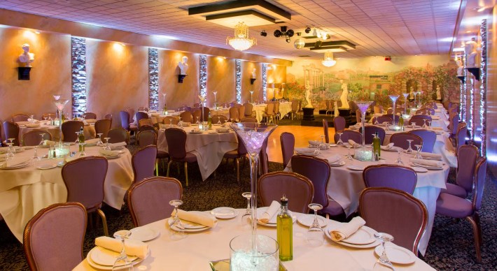 The dining room at Angelo’s Nido Italia. Courtesy of Angelo’s Nido Italia.
