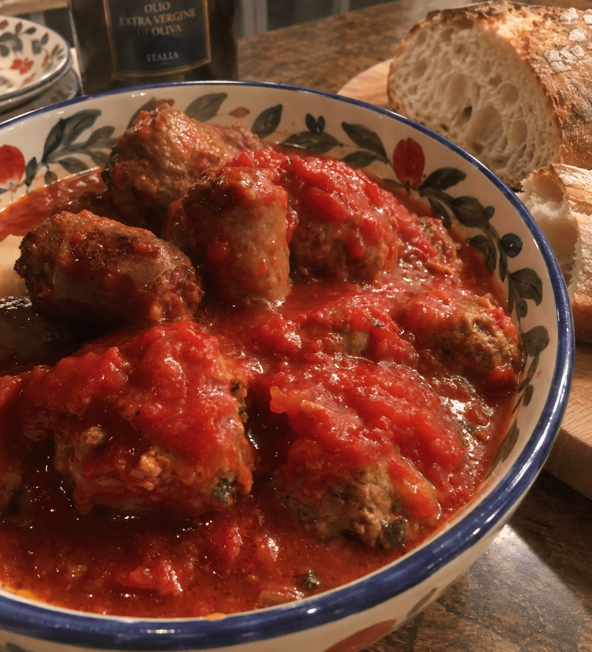 Classic Neapolitan ragù with slow-cooked meat and tomato sauce