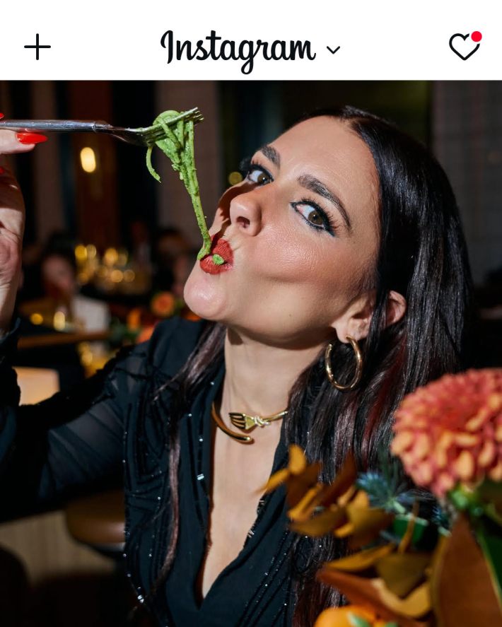 The Pasta Queen on Instagram.
