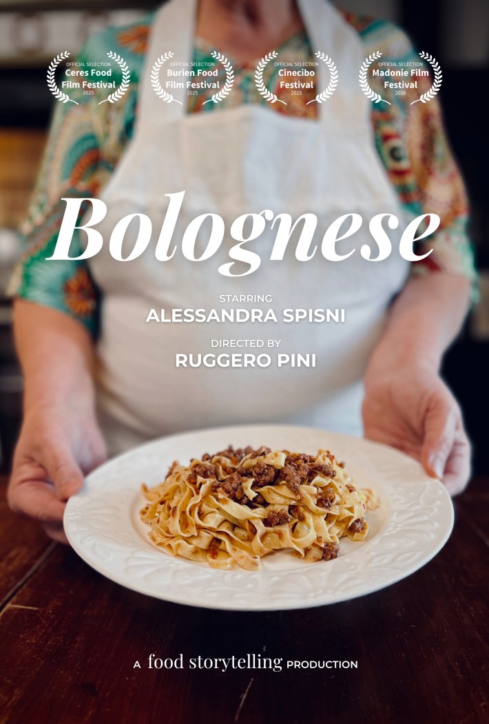 Poster for Ruggero Pini’s documentary Bolognese.